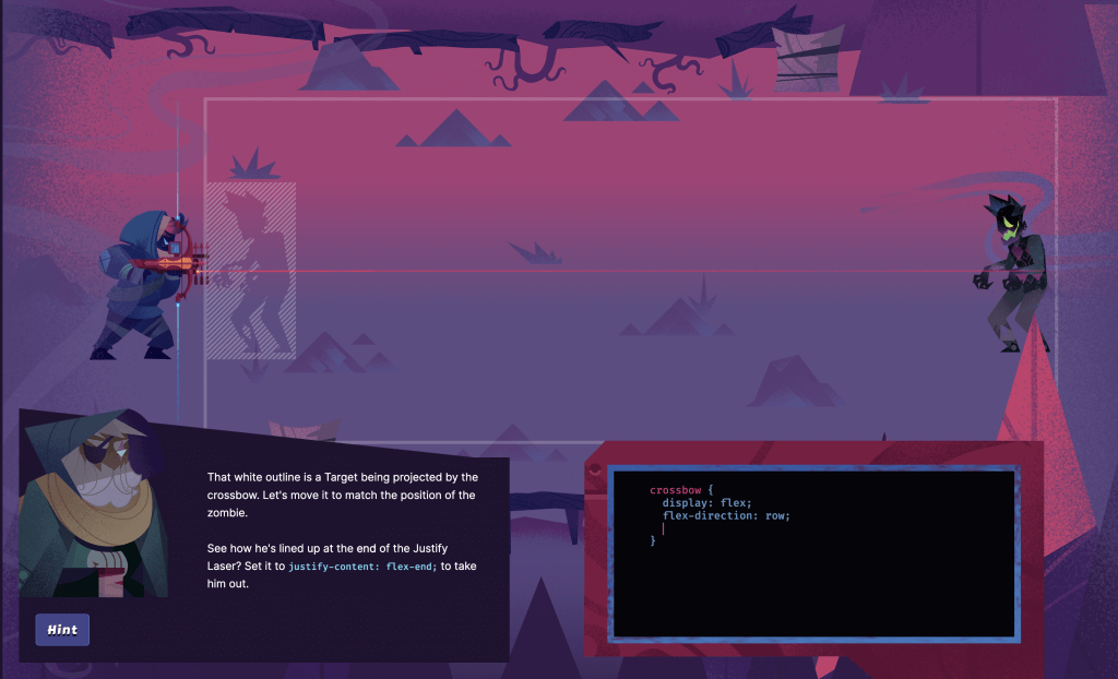 css игра flexbox zombies